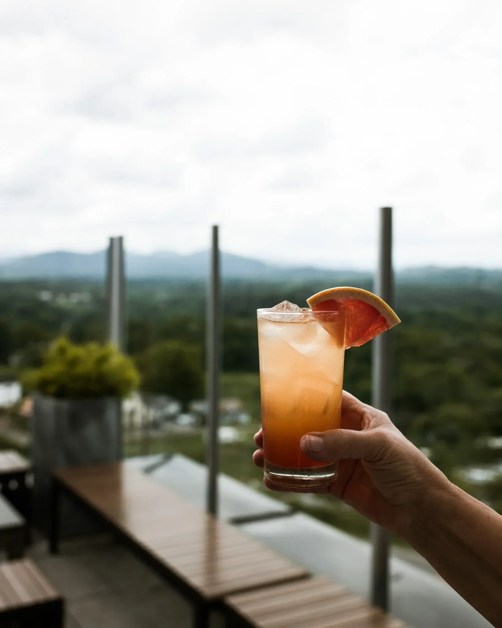 Cocktail, Sunset, The Montford