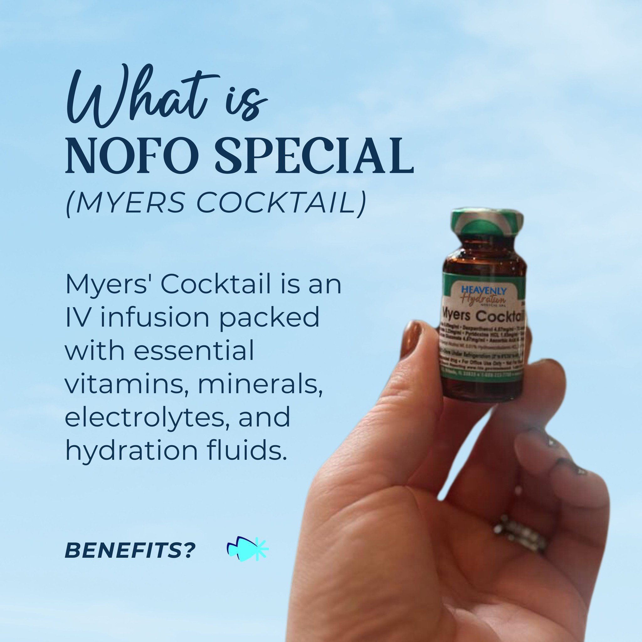 Fight fatigue, boost immunity &amp; more! The Myers Cocktail IV delivers essential nutrients for optimal well-being. 

Contact us to discuss if it's right for you ✨💙

Don't forget to follow us! 💙

#heavenlyhydrationli #myerscocktailivdrip #healthyl