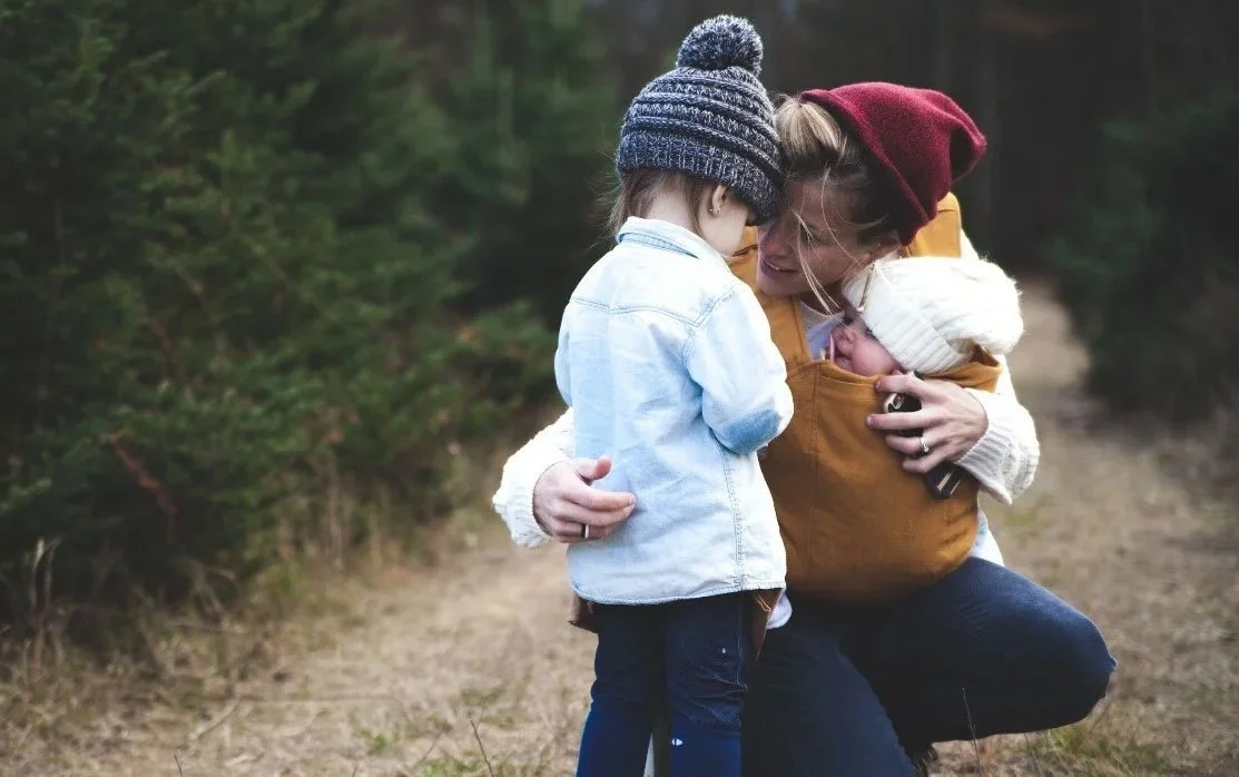 Parent and child together