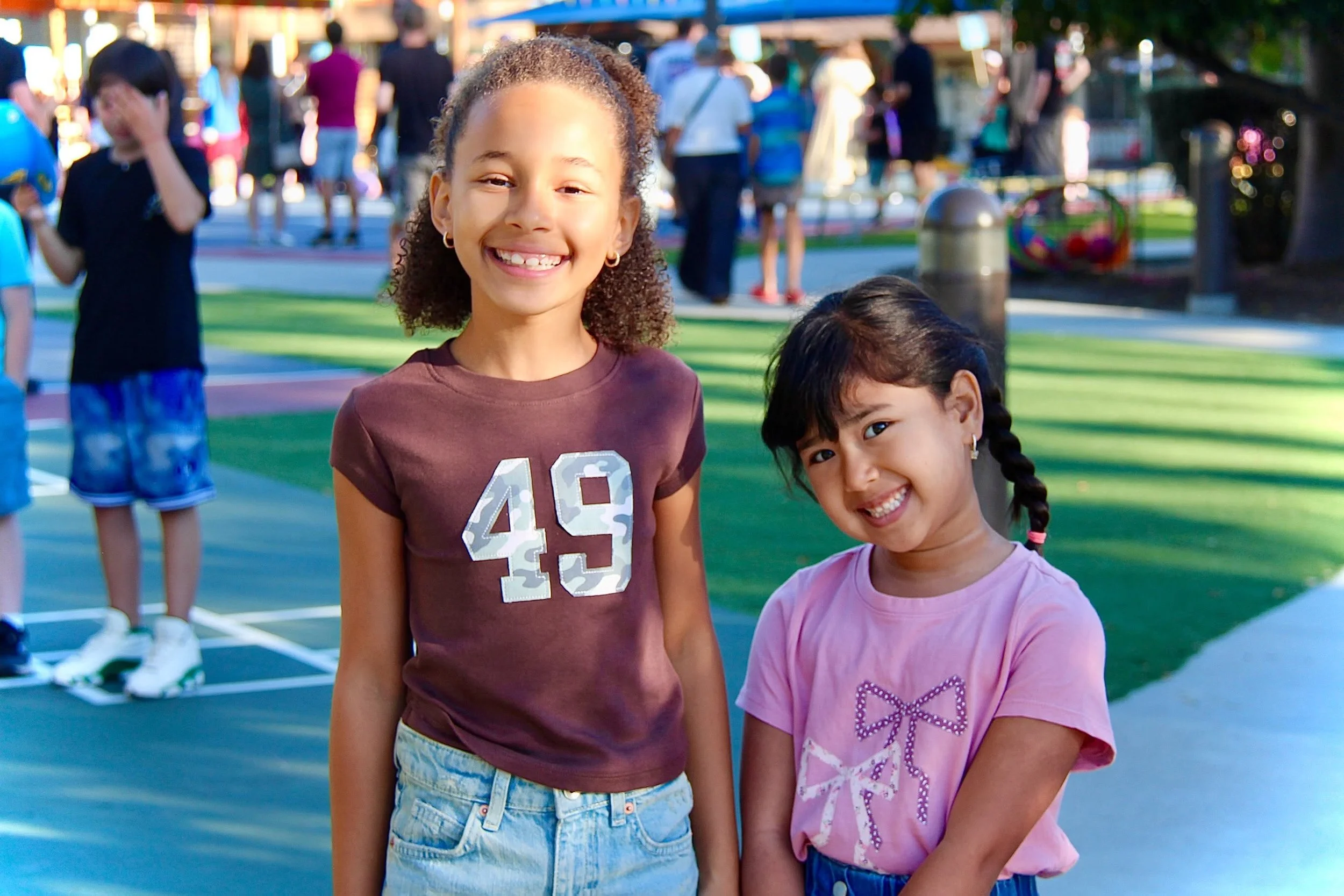 WHPS children together at school