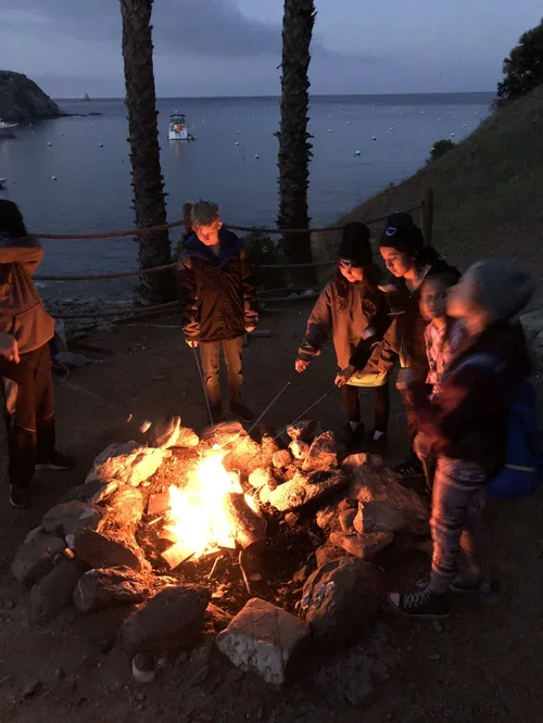WHPS students on an overnight learning experience