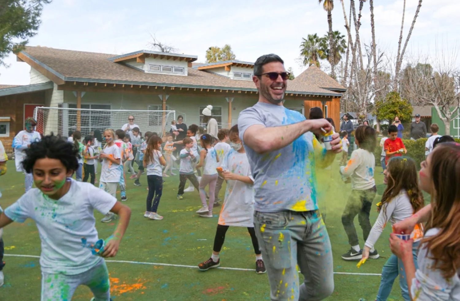 Holi celebration at WHPS