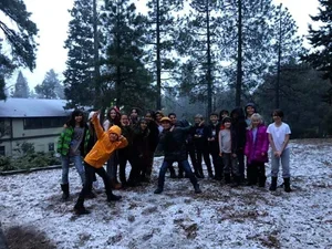 WHPS students on an overnight experiential learning trip