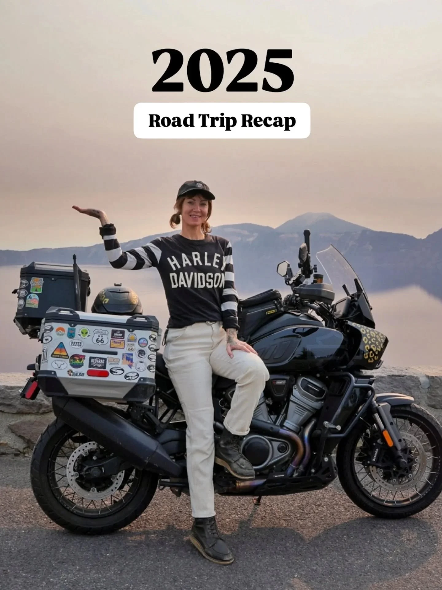 Happy New Year, friends ✨ Here's every motorcycle trip longer than 500 miles I took in 2025. It was a good year for solo road trips ❤️

Thank you to everyone who made this possible, including:
@lawtigerssandiego
@harleydavidson
@eaglerider
@motoquest