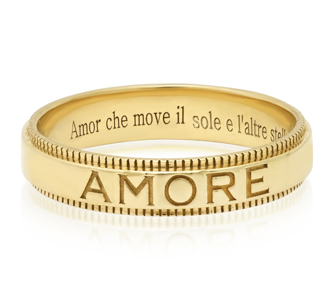 Amore Gold Ring — Ashley Morgan Designs