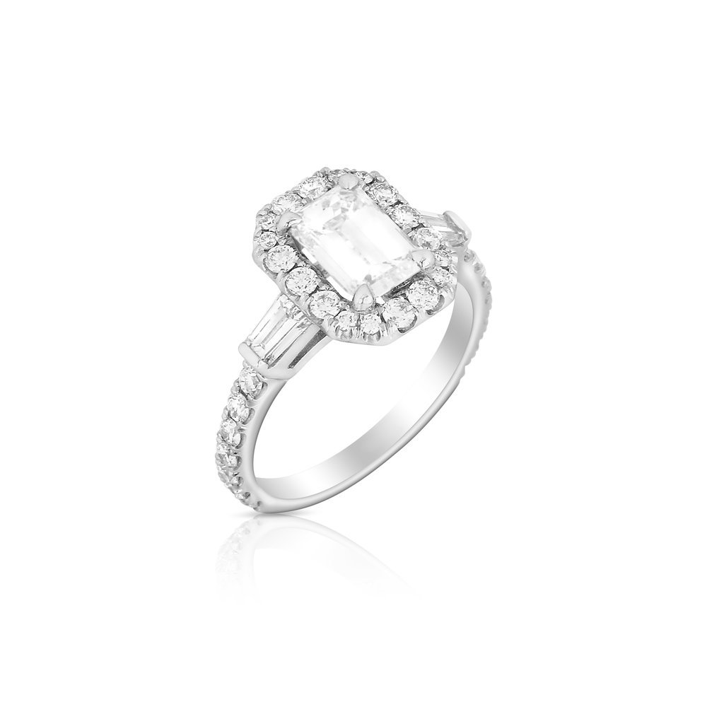 Lace-Inspired Emerald Cut Engagement Ring - 1.jpg