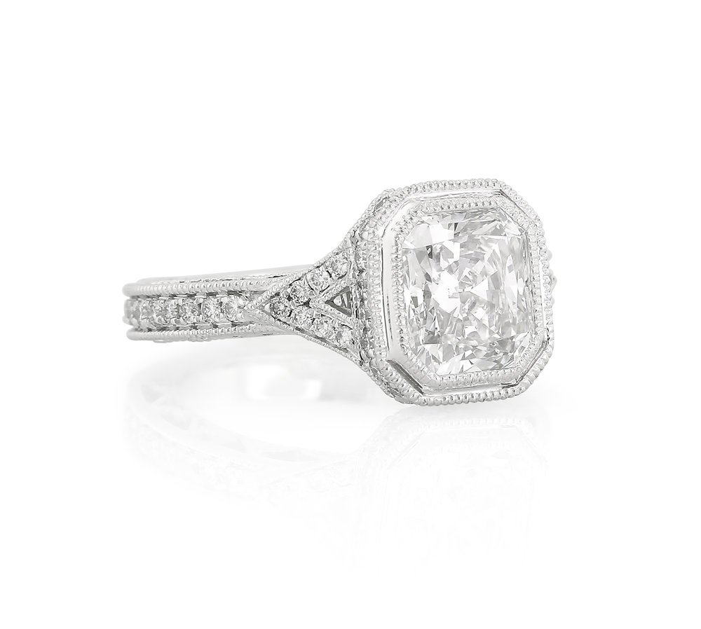 V-Shank Diamond Engagement Ring - 2.jpg