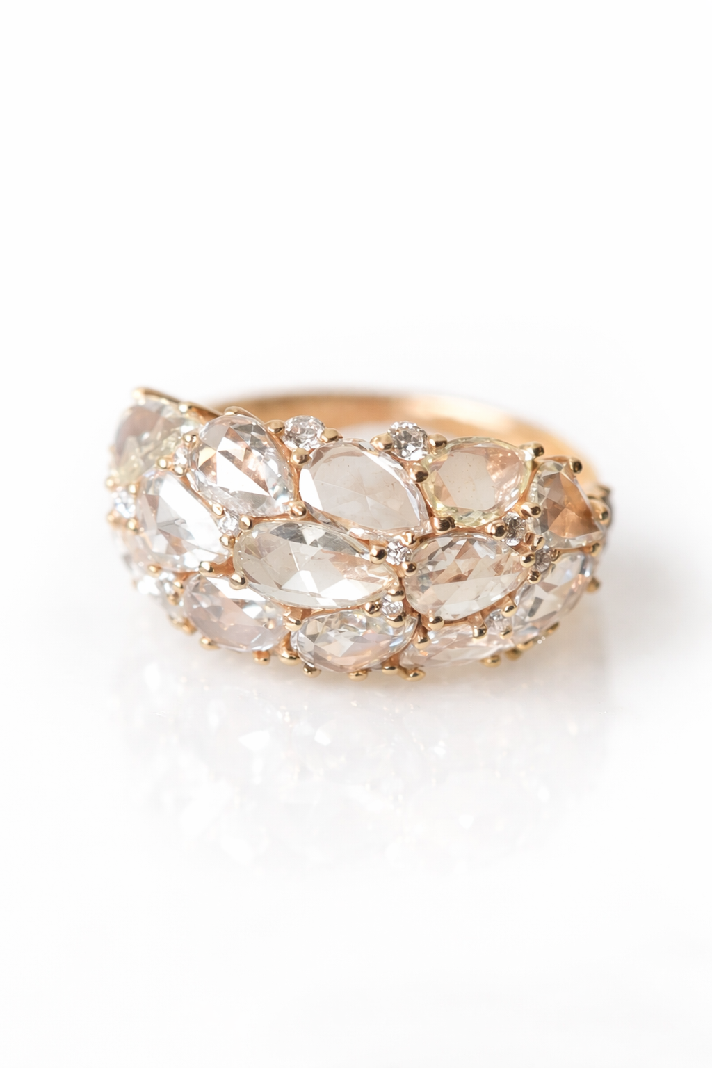 Rose Cut Pathway Ring