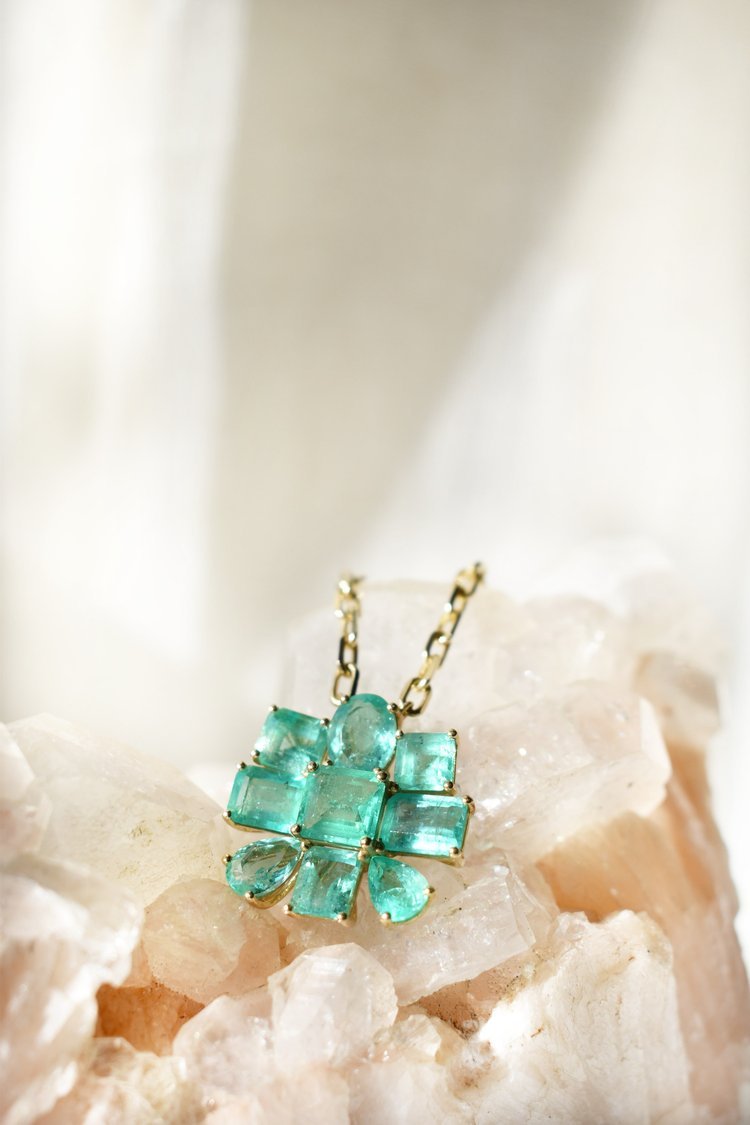 Emerald Garden Necklace