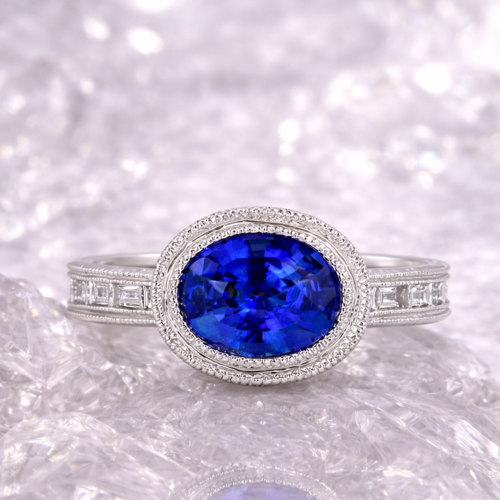 Sapphire Engagement Ring