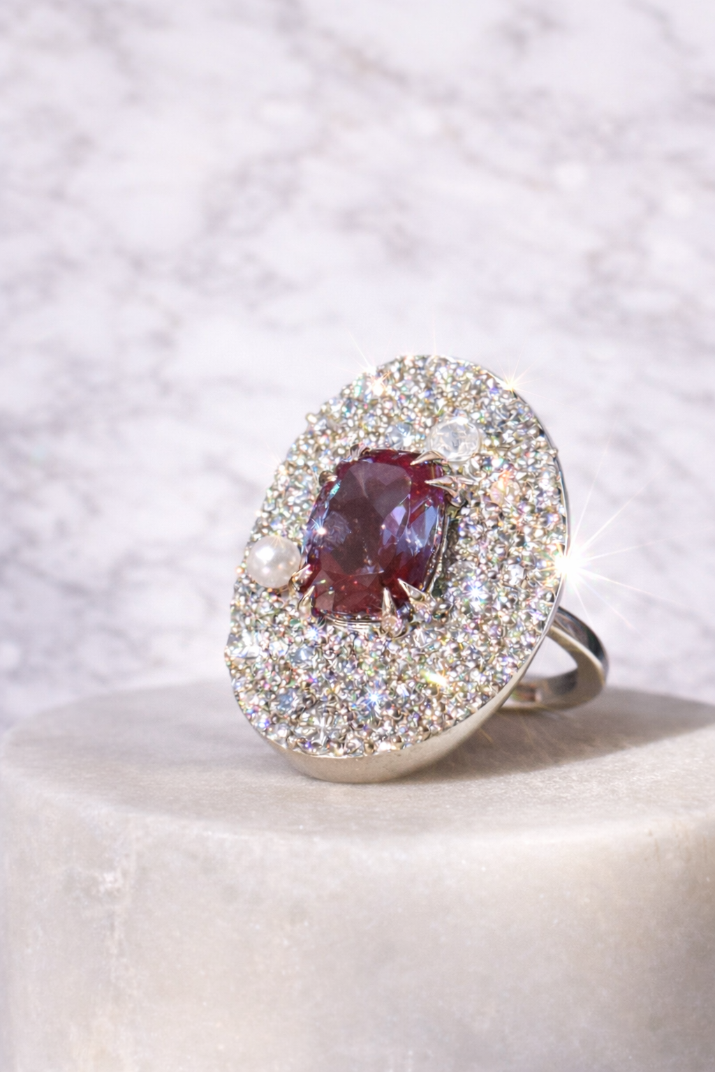 The Everlight Alexandrite Ring