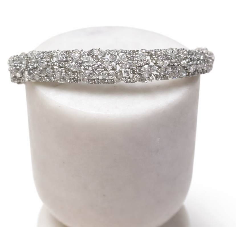 Diamond Cluster Bracelet