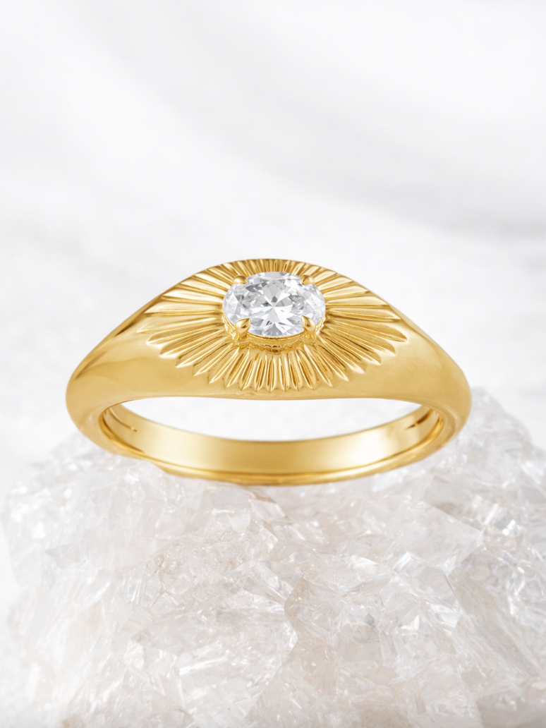 The Solara Signet Ring