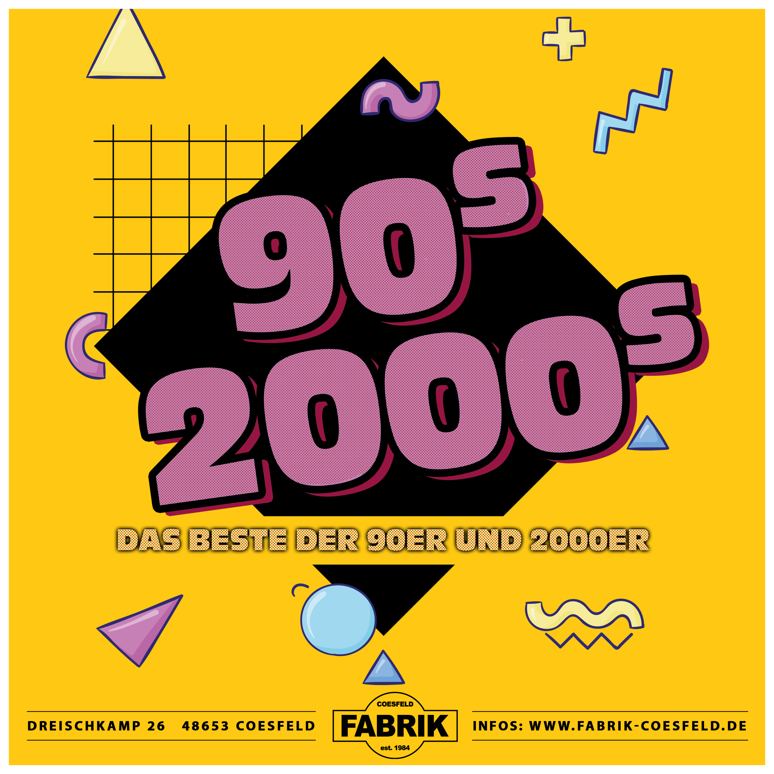 90er 2000er Party