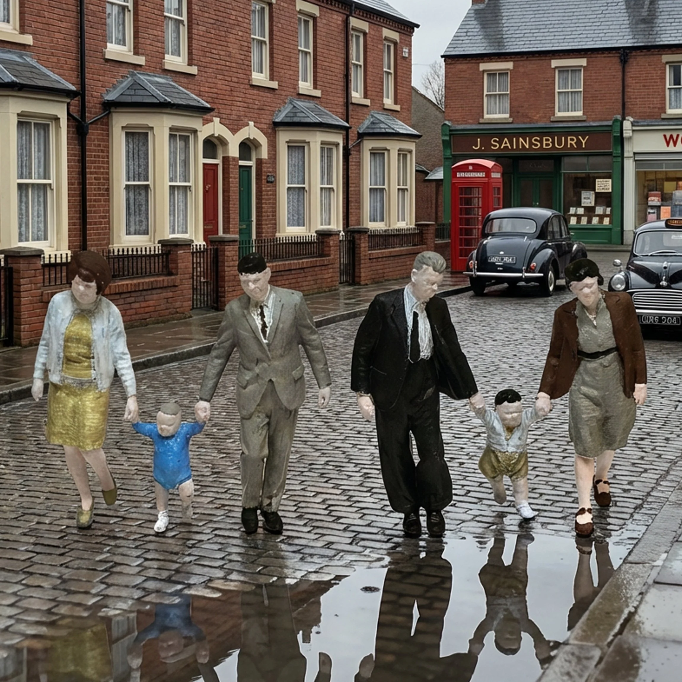 FG57 - 1960s Parents and Toddlers