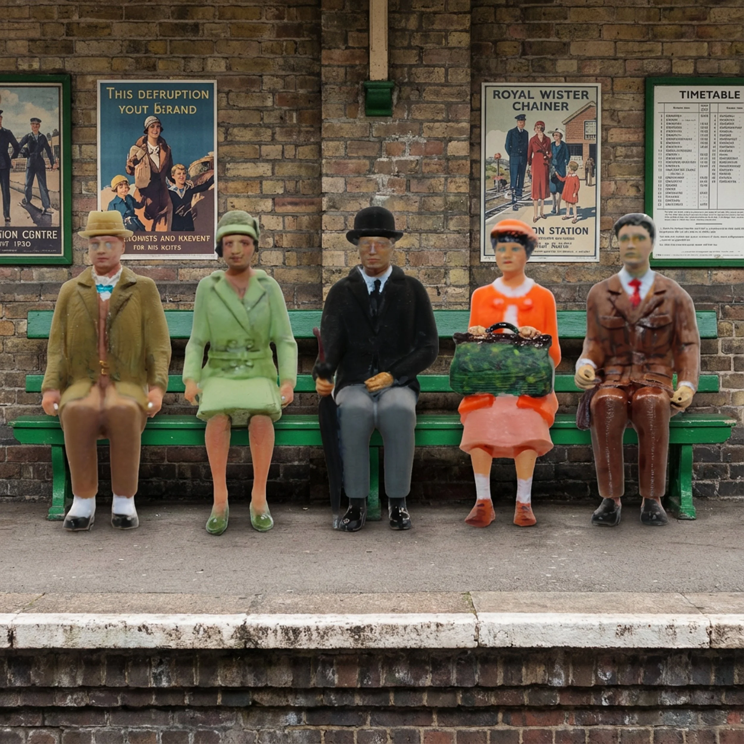 FG16 - 1930s Sitting Passengers