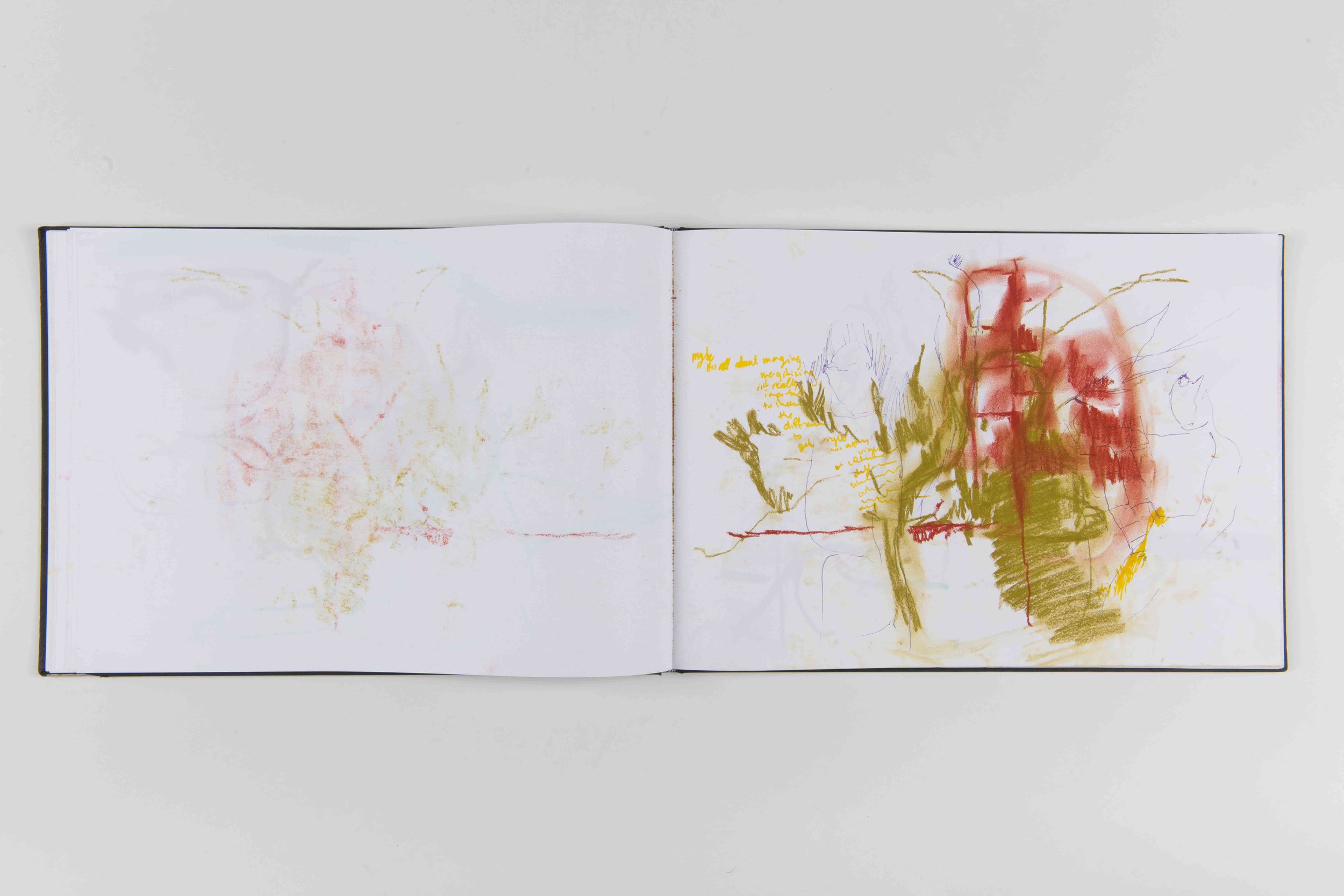 bodily experience in public and semi public spaces sketchbook image 15