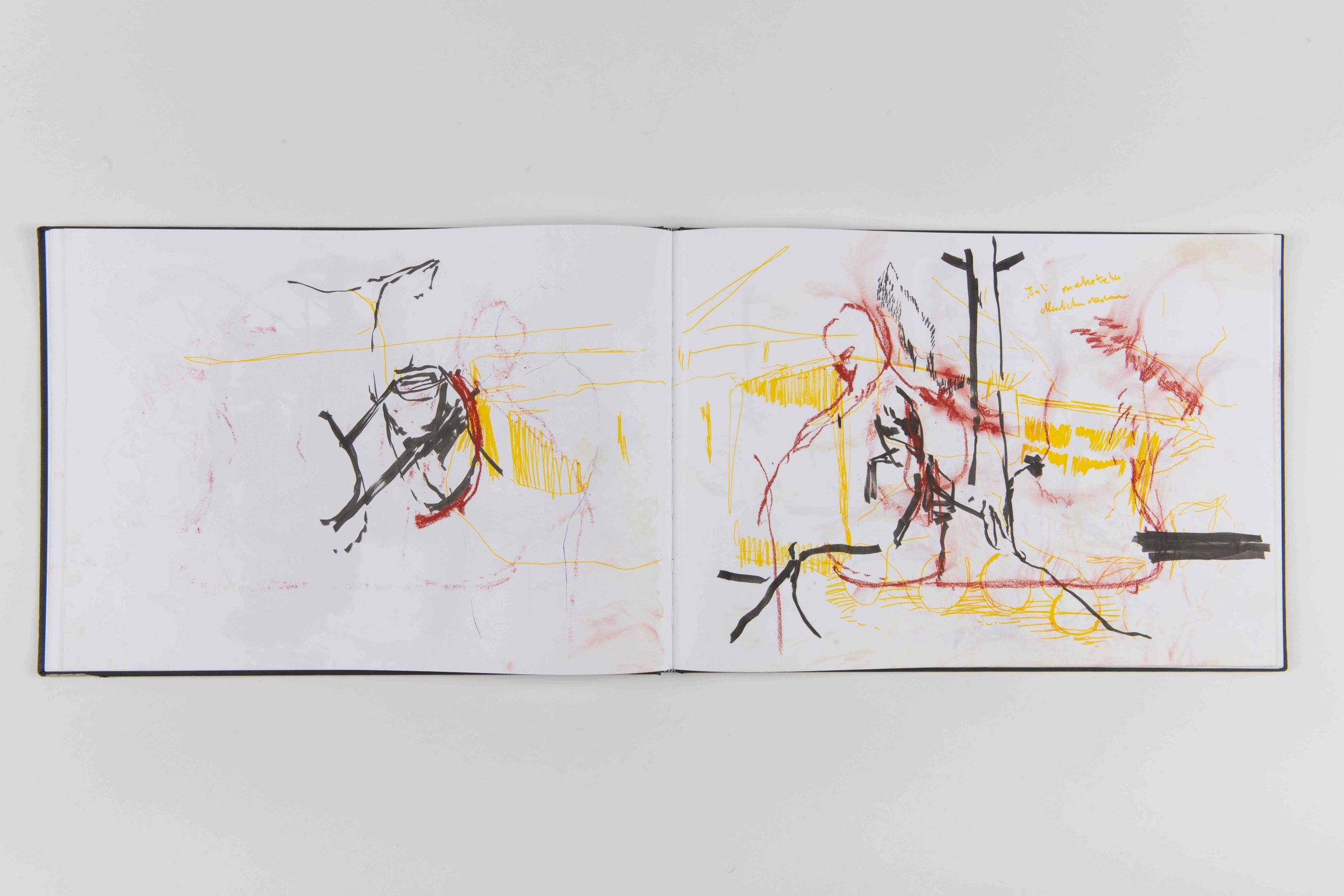 bodily experience in public and semi public spaces sketchbook image 16