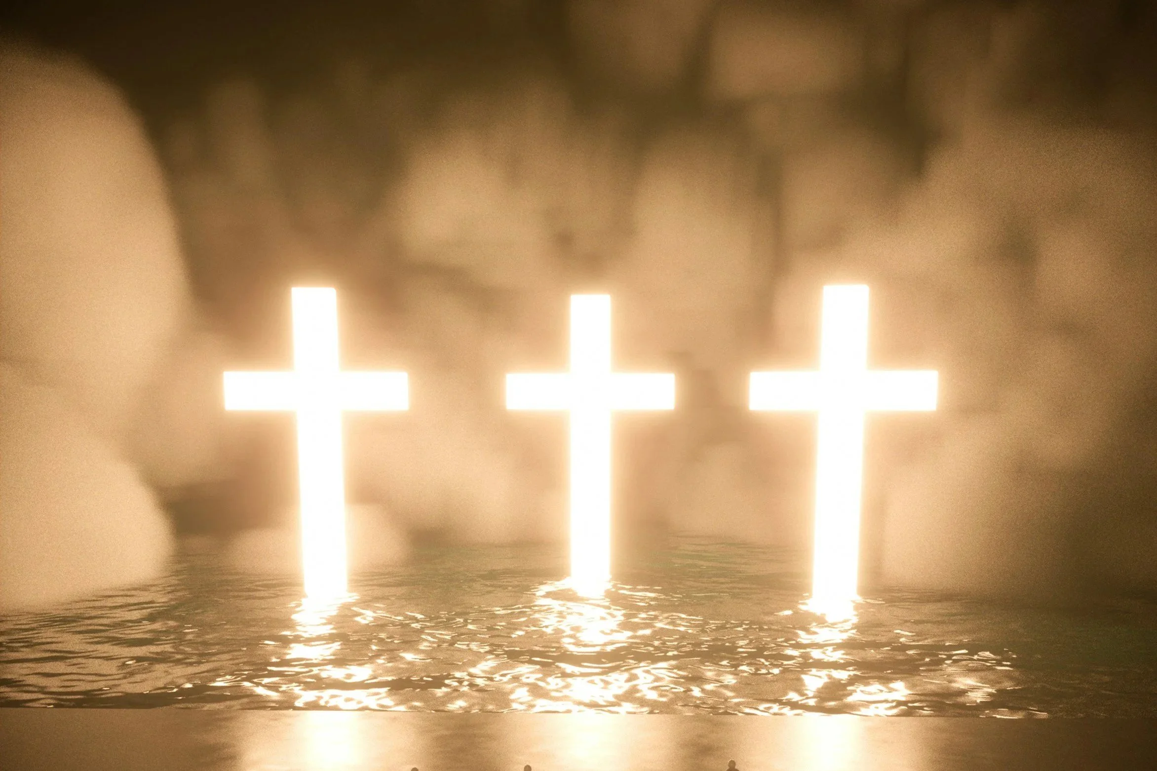 Denke an mich, Herr, wenn Du in Dein Reich kommst.