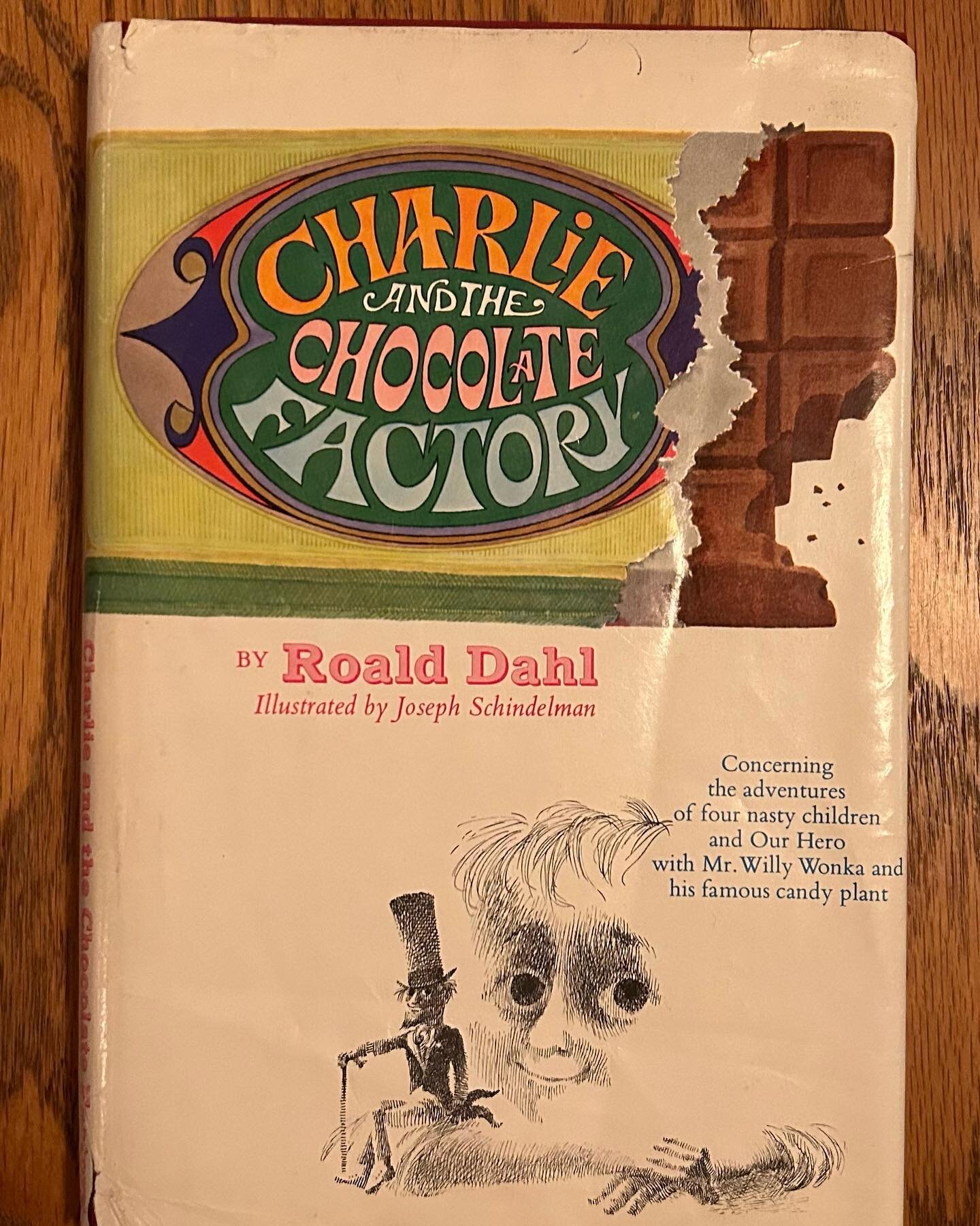 First printing of Charlie and the Chocolate Factory. Just a piece of the Roald Dahl collection heading to Seattle in a couple weeks !