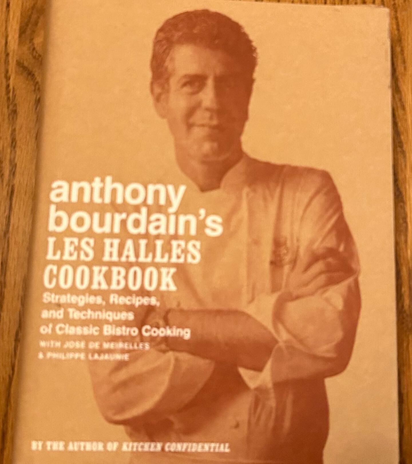 Lovely boldly signed first edition of Bourdain&rsquo;s first cookbook