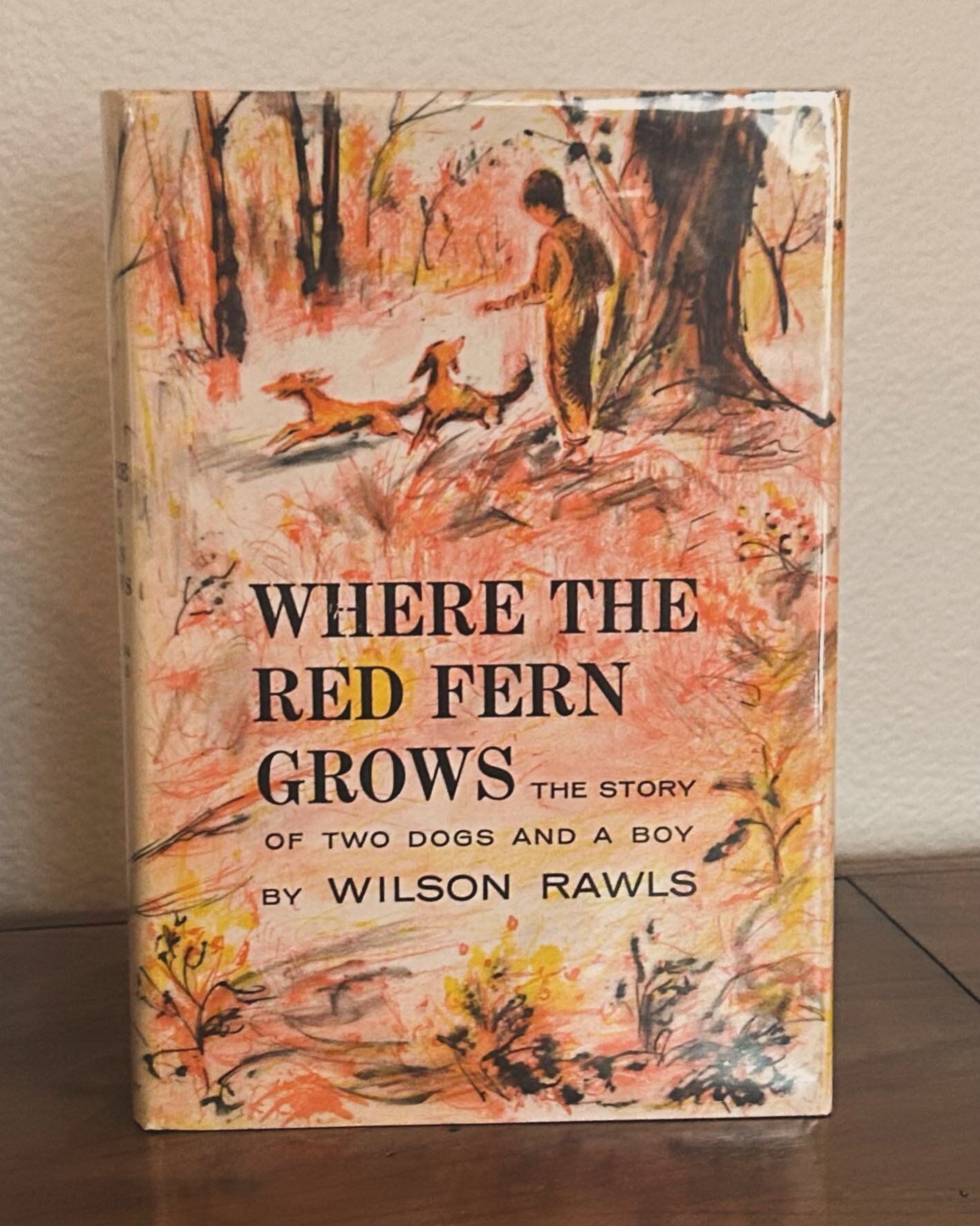 Very scarce signed first printing of Where the Red Fern Grows coming soon to Rare Books LA&hellip;