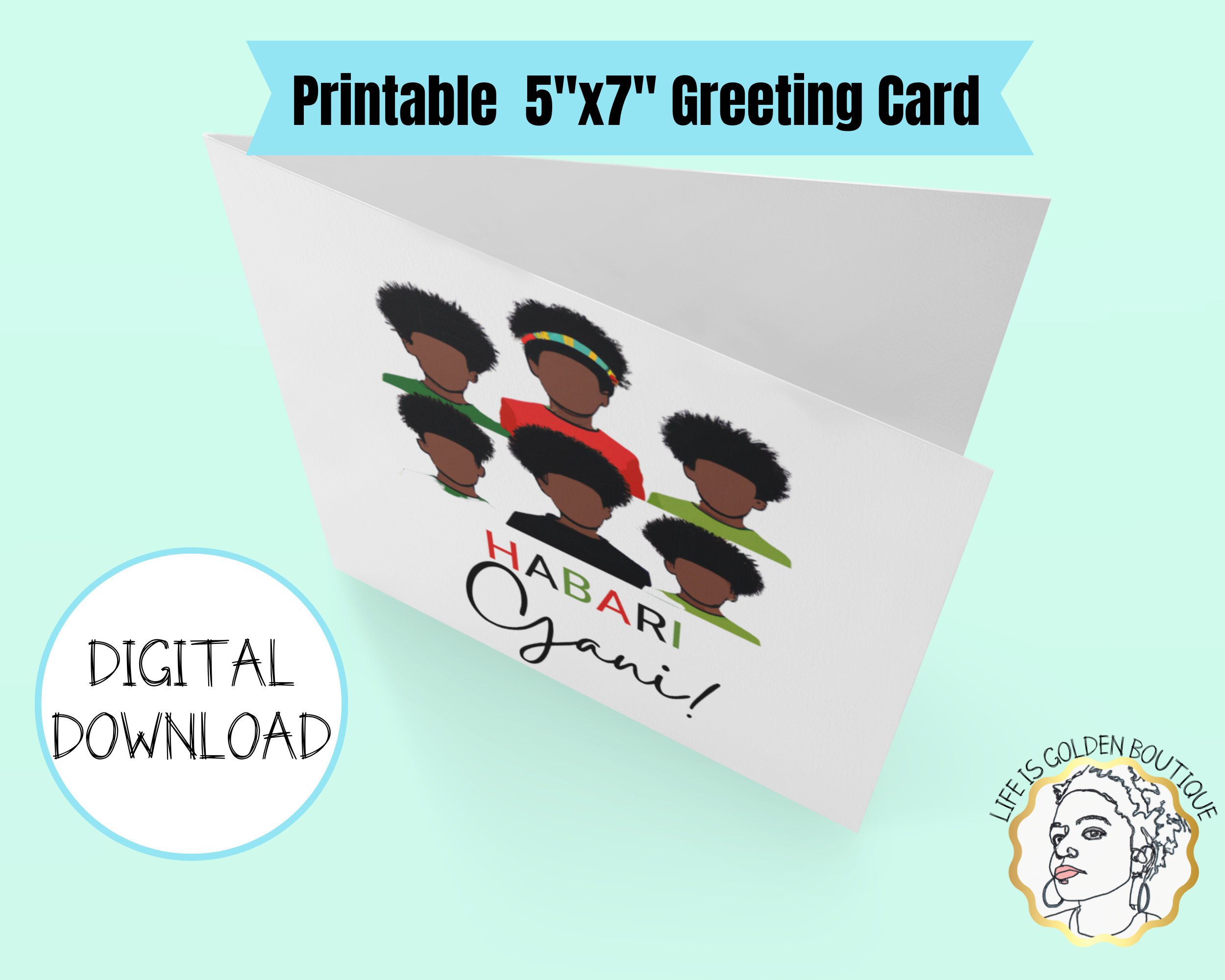 Kwanzaa Greeting Card