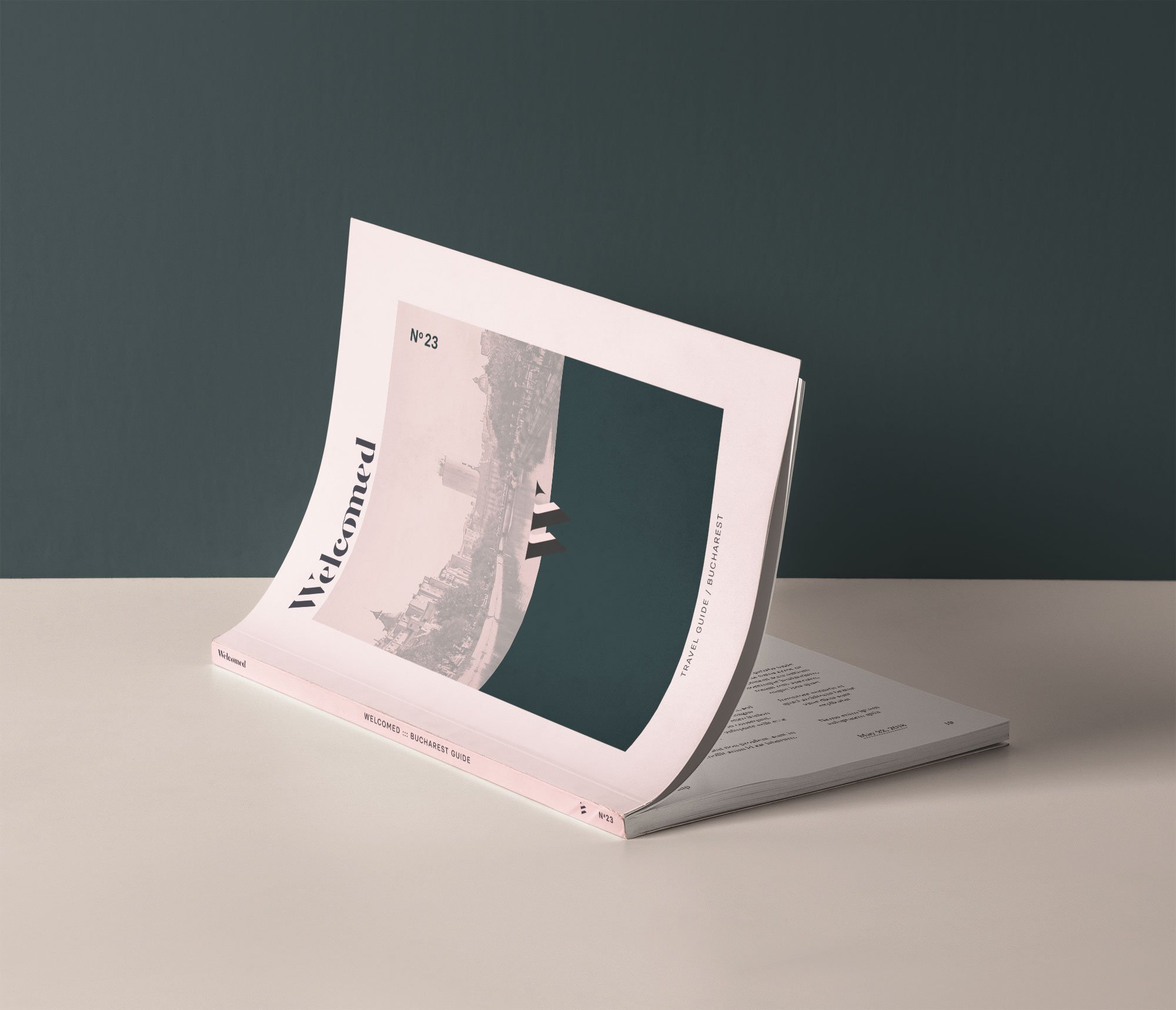 Welcomed Mini Magazine Design