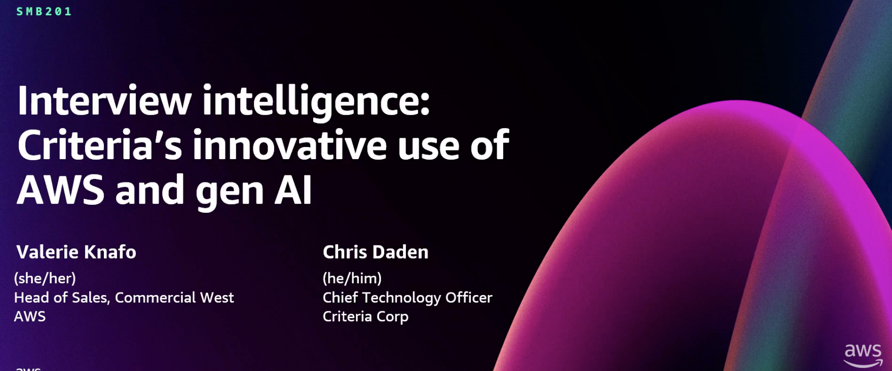 Interview intelligence: Criteria’s innovative use of AWS and gen AI