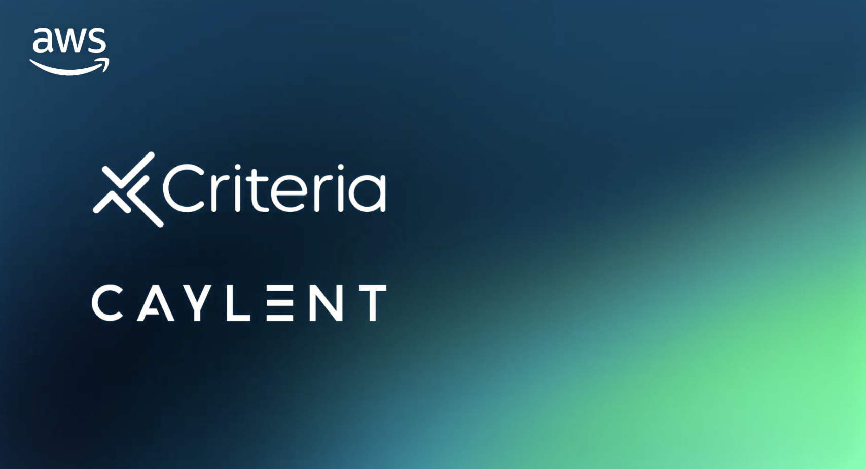 AWS, Criteria Corp and Caylent's collaboration reduces cost and improves efficiency