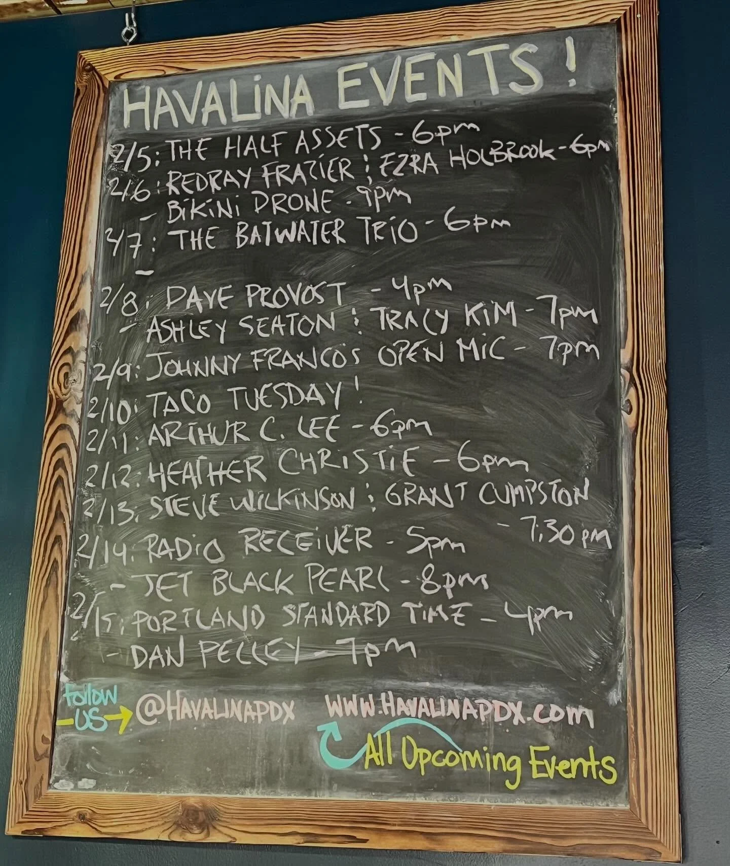 You can accuse us of a lot of things but boring you is not one of them.,..