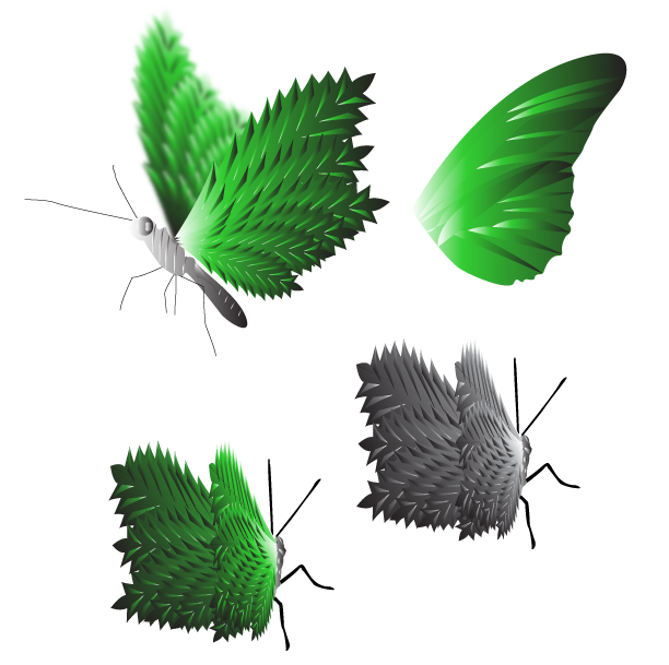 Green Butterfly