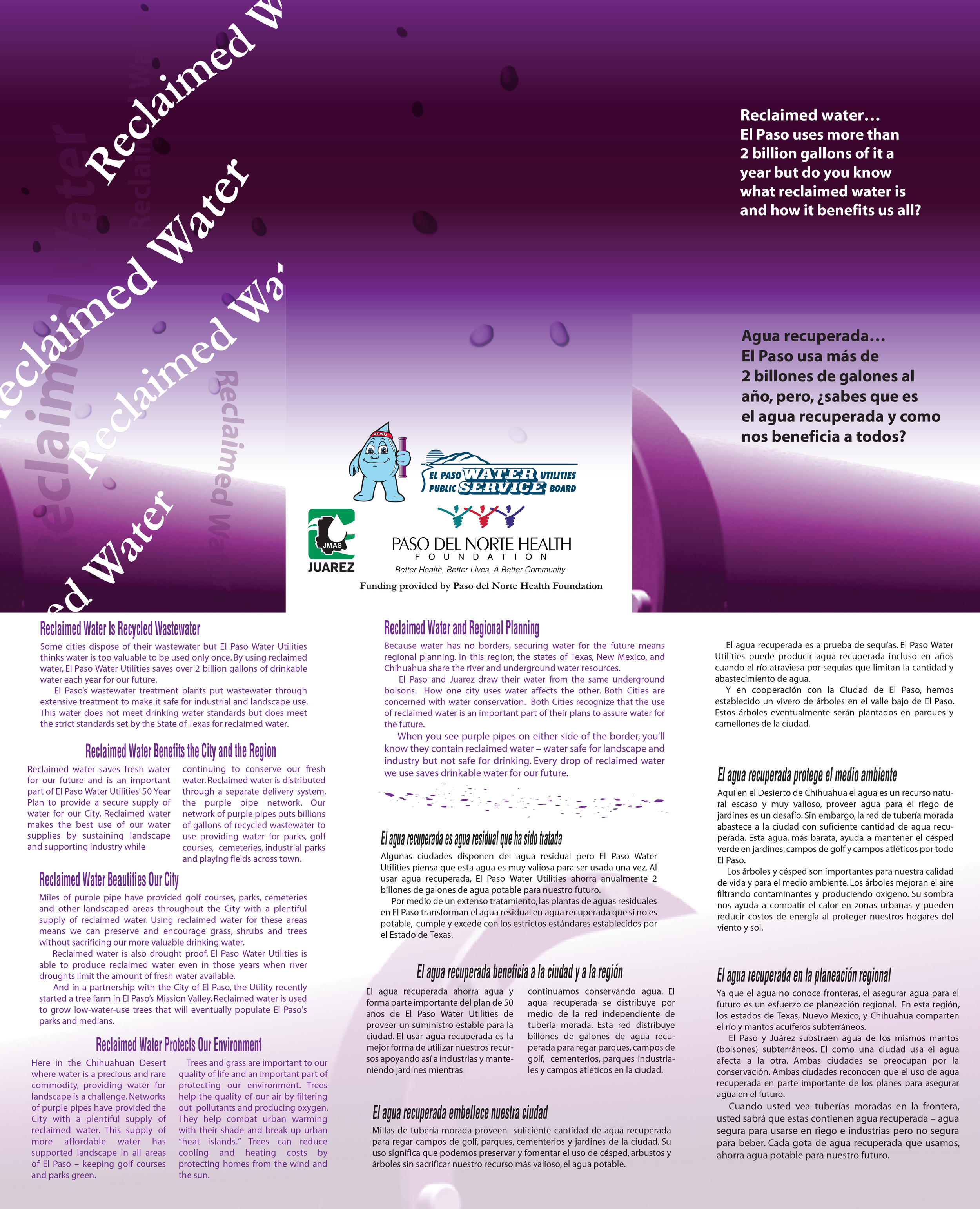 Water Service Brochure