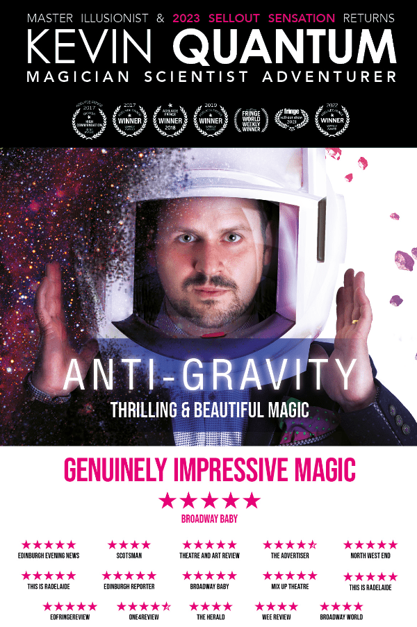 Kevin Quantum: Anti-Gravity