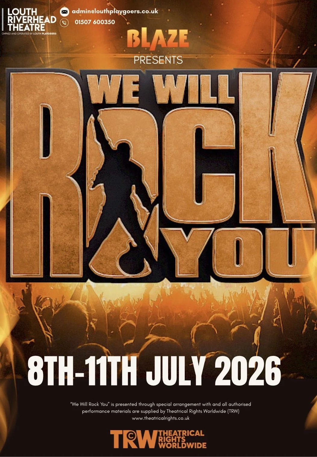 Blaze presents We Will Rock You