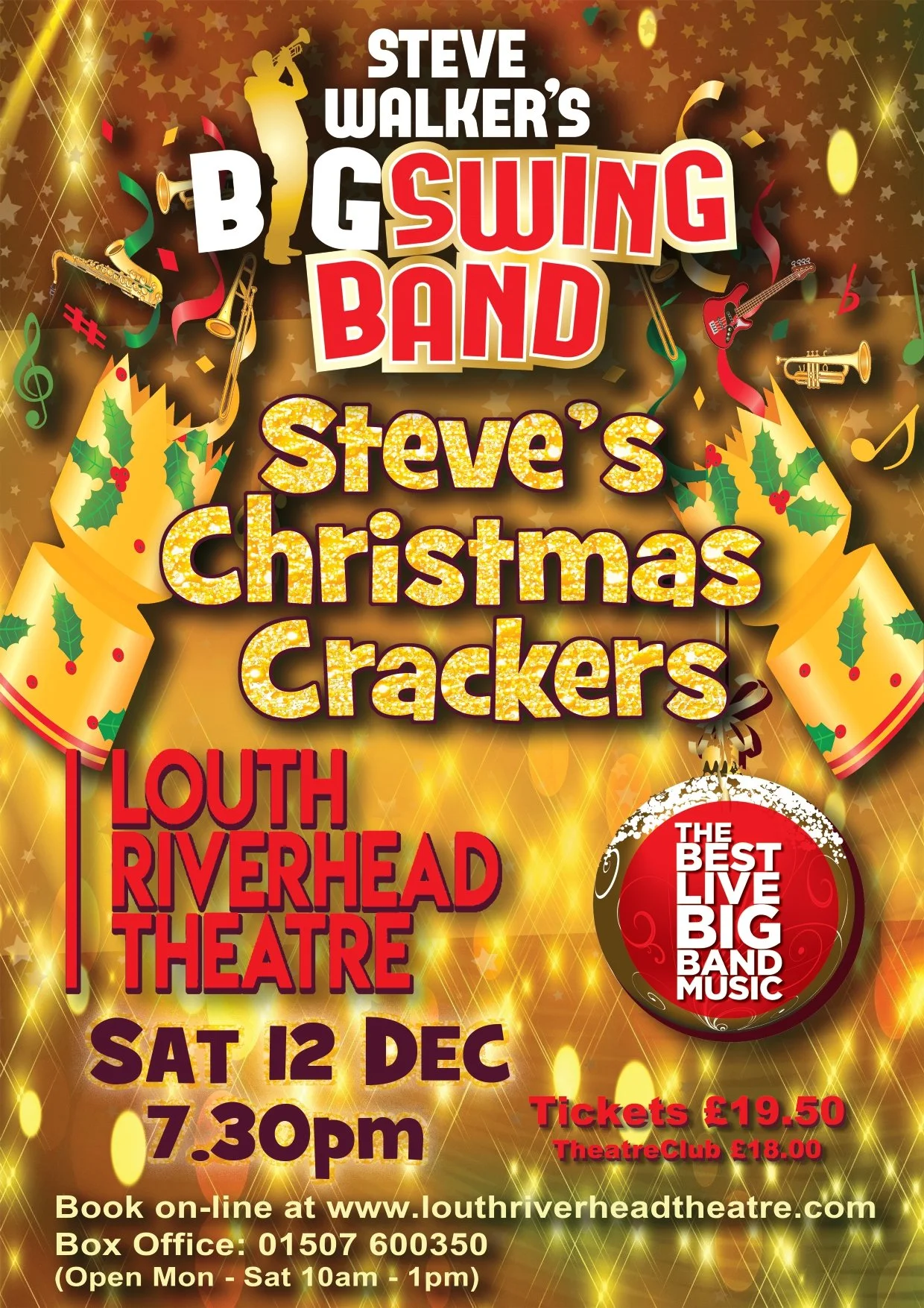 Steve Walker's Christmas Crackers Big Swing Band Christmas Extravaganza!