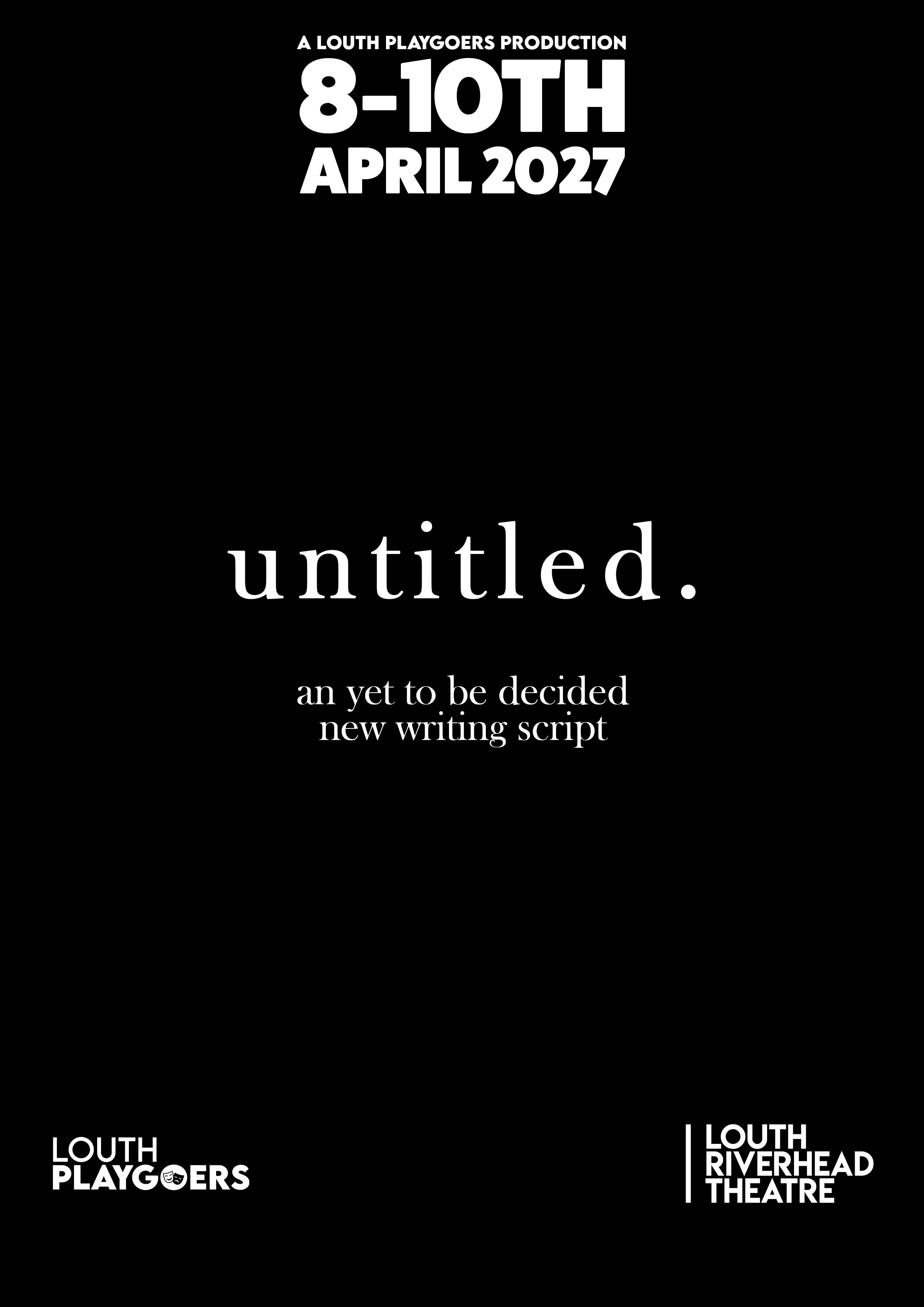 Untitled New Writing Play