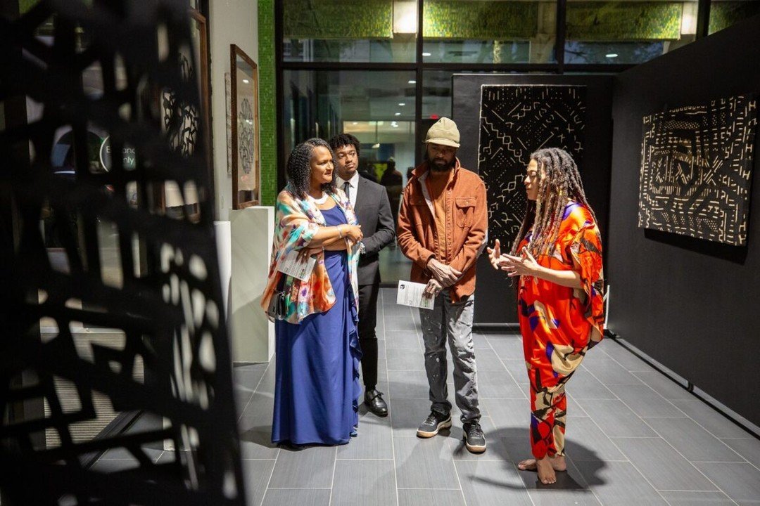 You can view &quot;Embedded: The Approach&quot; by Ya La'Ford until May 8. Ya La'Ford is a first-generation American who uses art as a universal language to bridge the gap between her Jamaican heritage and vulnerable communities. Come check out her w