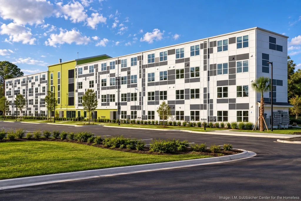 Sulzbacher cuts ribbon on first phase of Enterprise Village takes after decade of planning