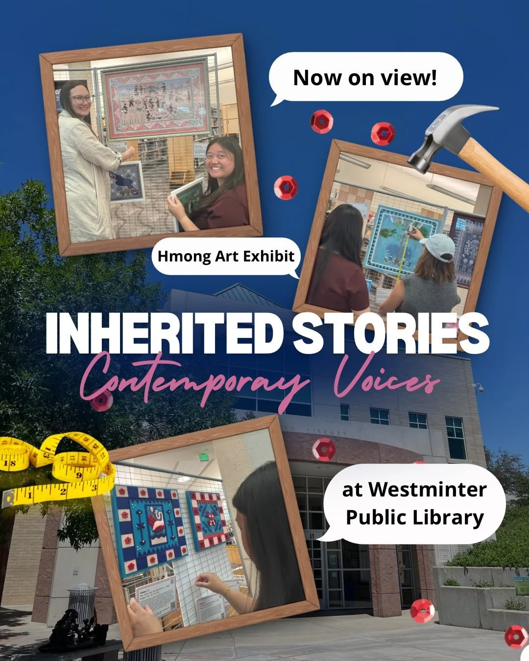 Now on view at Westminster Public Library! &ldquo;Inherited Stories: Contemporary Voices&rdquo; is an art exhibit highlighting continuity and transformation of the Hmong community. The exhibit is based on oral histories from Hmong people in the Denve