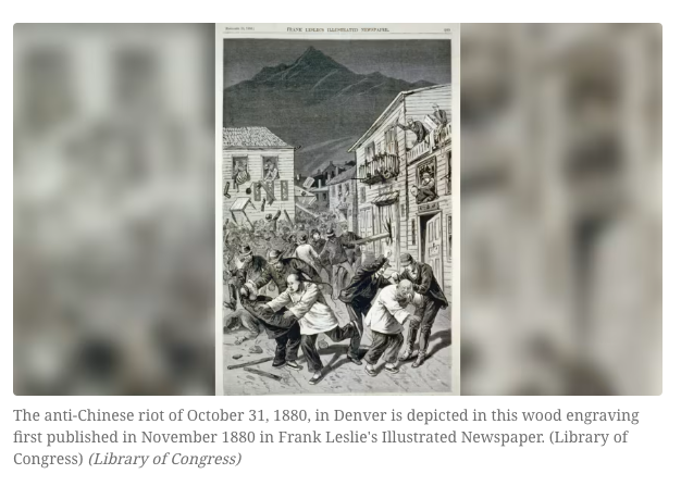 Denver is the latest city to apologize for its history of anti-Chinese racism