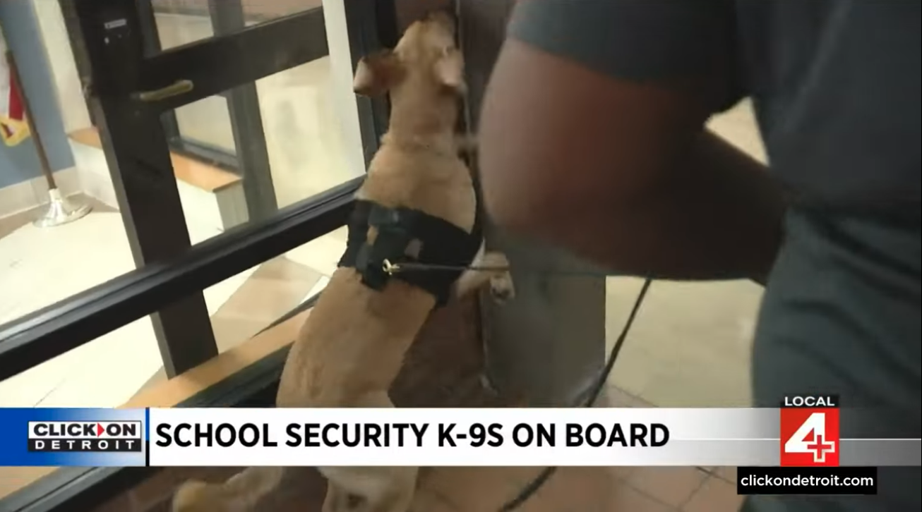 Click On Detroit | Local 4 | WDIV: K-9 detection dogs to provide security in Van Dyke Public School District in Warren