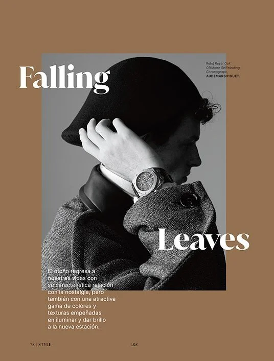 LIFE AND STYLE MEXICO NOVEMBER 2024 ISSUE, "FALLING LEAVES"