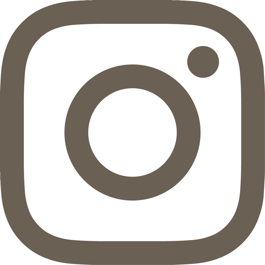 A black and white icon of a camera used for social media or photography apps.