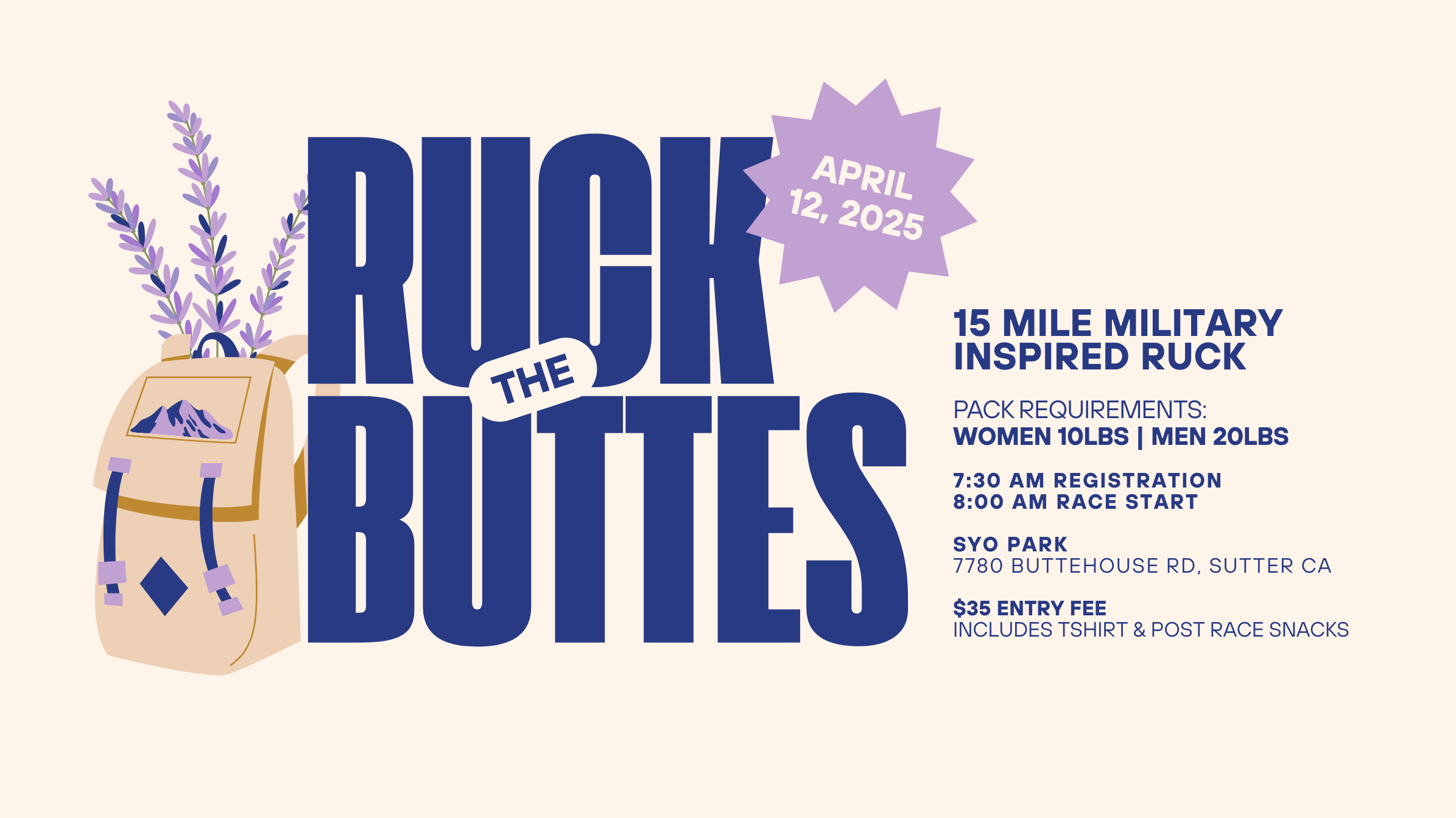 (Past) Ruck the Buttes 2024 — LAUREN'S GARAGE