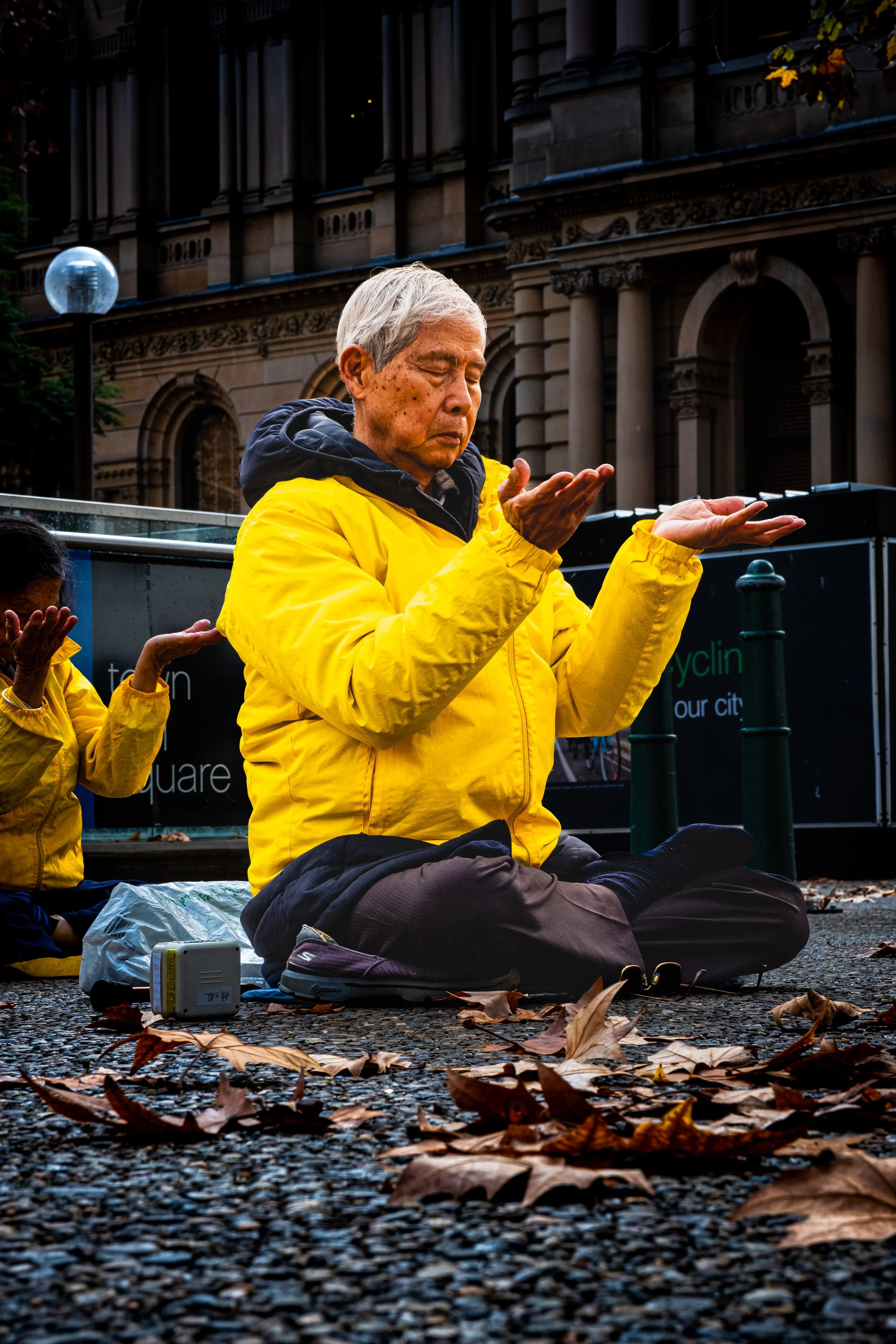 Tai Chi in the city
