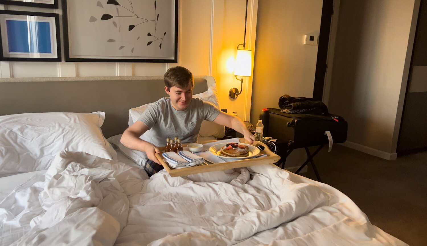 Pancakes In Bed in New York City