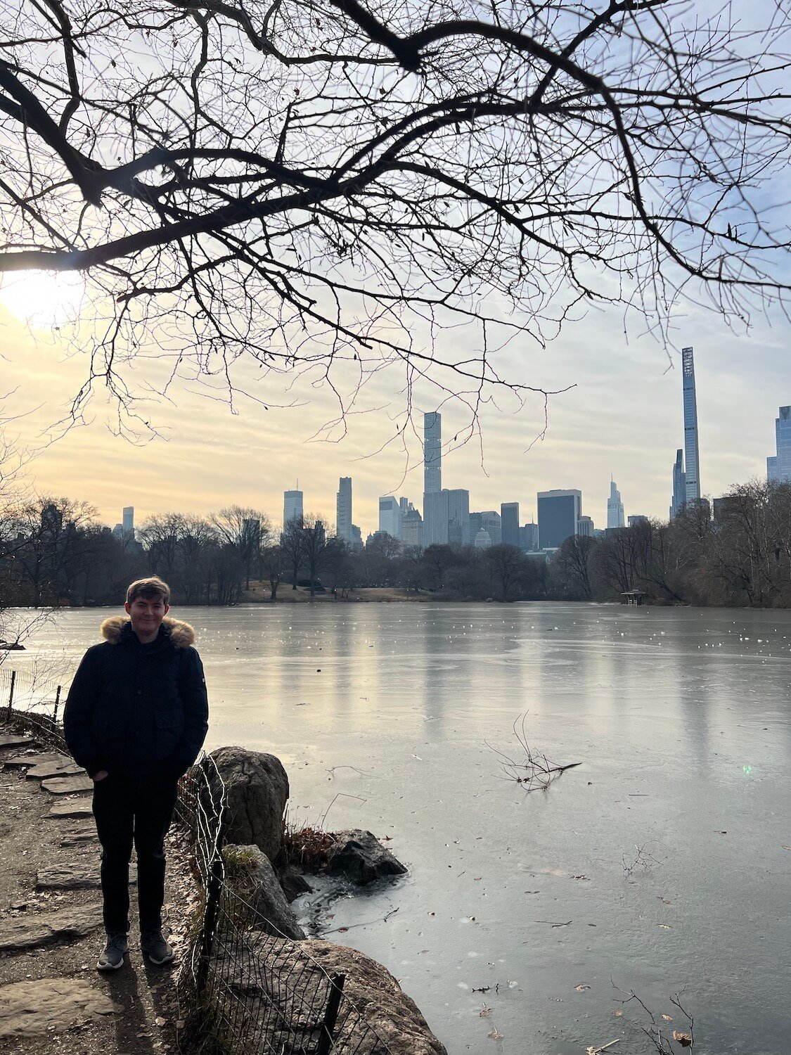Andrew in Central Park, New York City