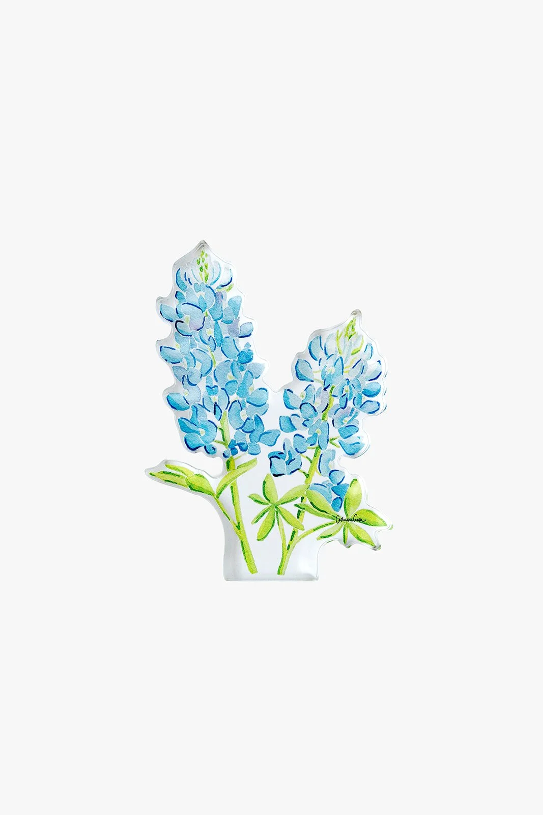 Bluebonnet Acrylic Art Block Large
