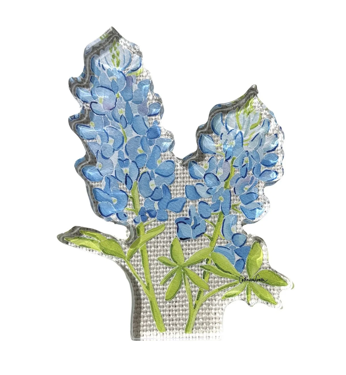 Bluebonnet Acrylic Art Block